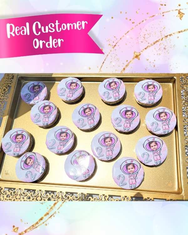 2" Custom Round Stickers (24pcs.)