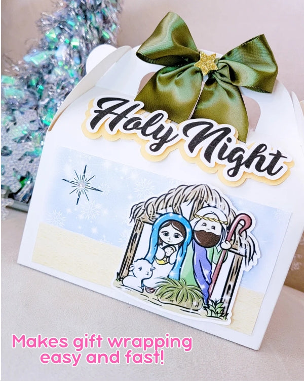 Nativity Scene Gift Box