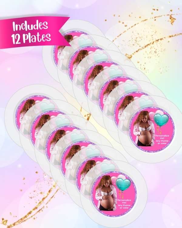 Custom Party Plates (12pcs.)
