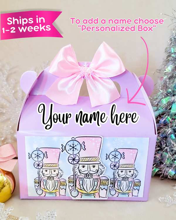 Pastel Nutcracker Gift Box
