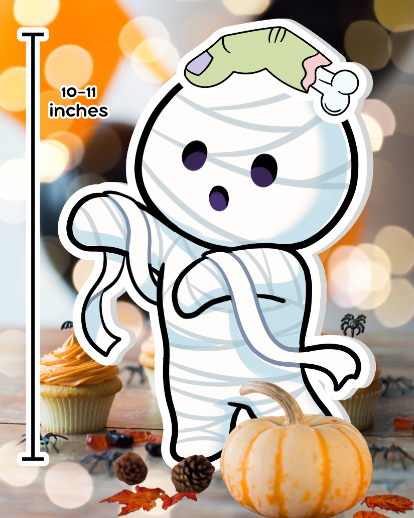 Spooky Retro Party Props