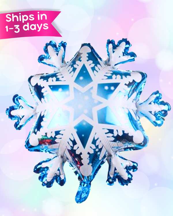 Jumbo Snowflake Balloon 30"