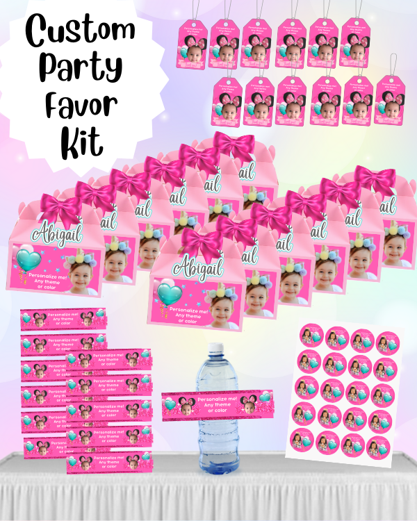 Custom Party Favor Kit JnvCreations
