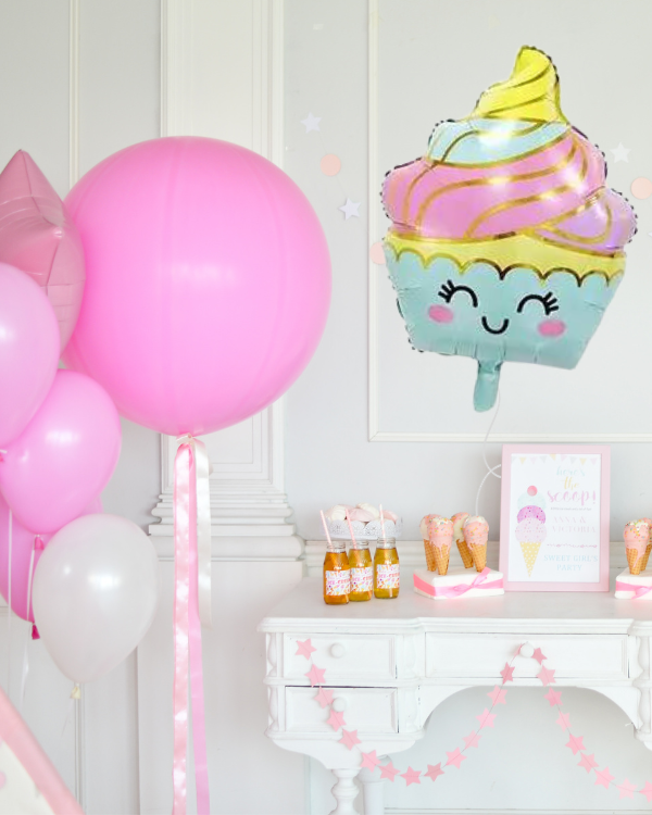Cupcake Foil Balloon