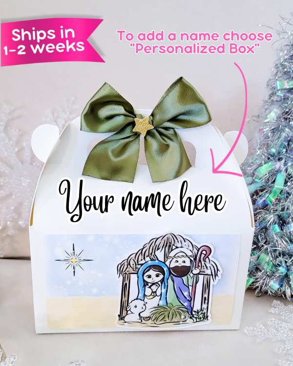 Nativity Scene Gift Box
