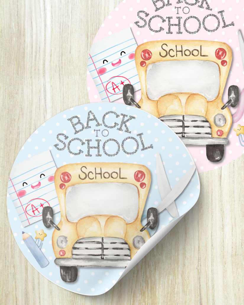 Back to school stickers