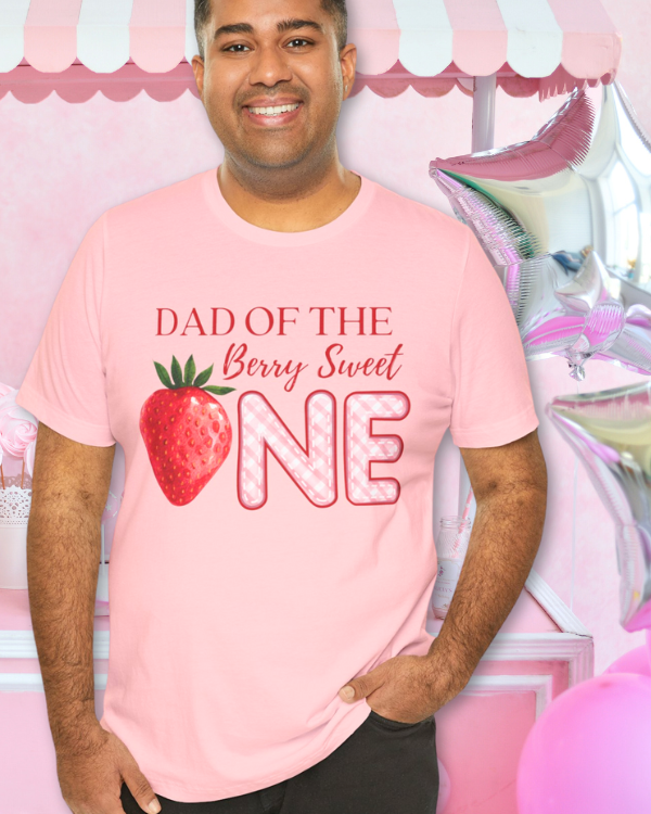 'Dad of the Berry Sweet One' Men's T-shirt