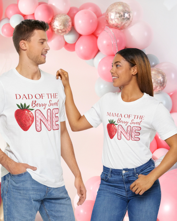 'Mama of the Berry Sweet One" Women's t-shirt