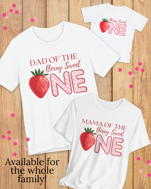 'Mama of the Berry Sweet One" Women's t-shirt