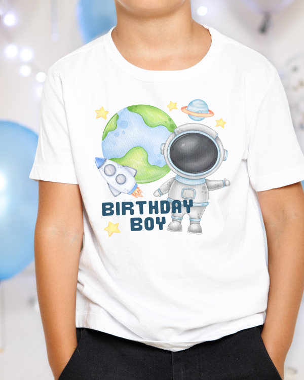 Outer Space "Birthday Boy" T- Shirt