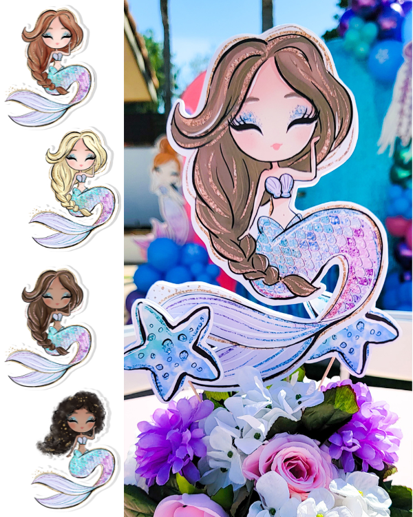Mermaid Party Props