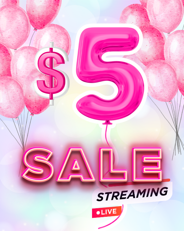 $5 Live Sale