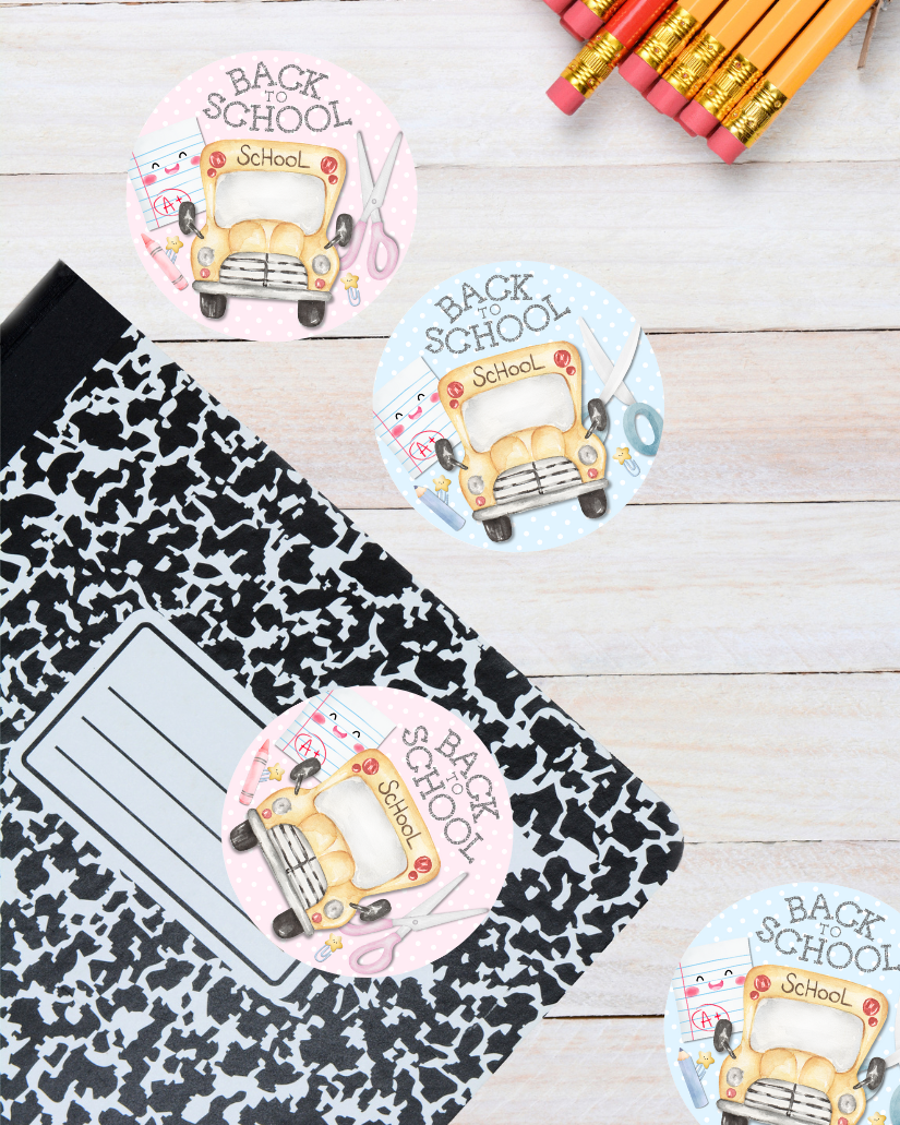 Back to school stickers