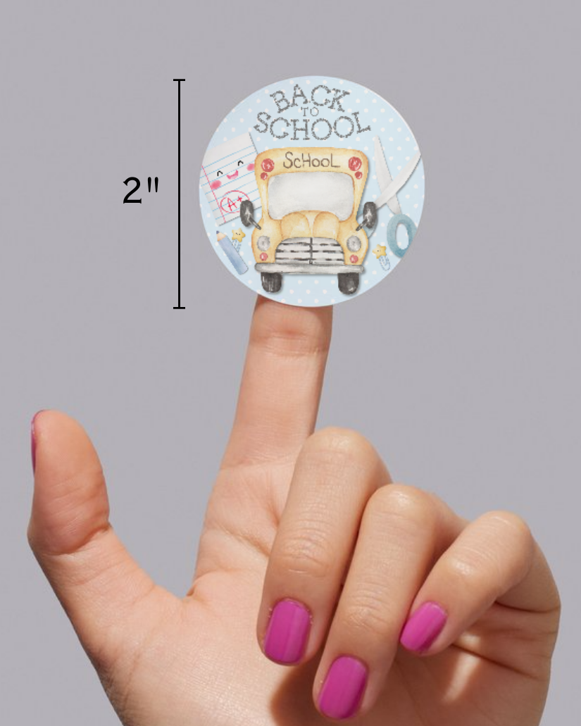 Back to school stickers