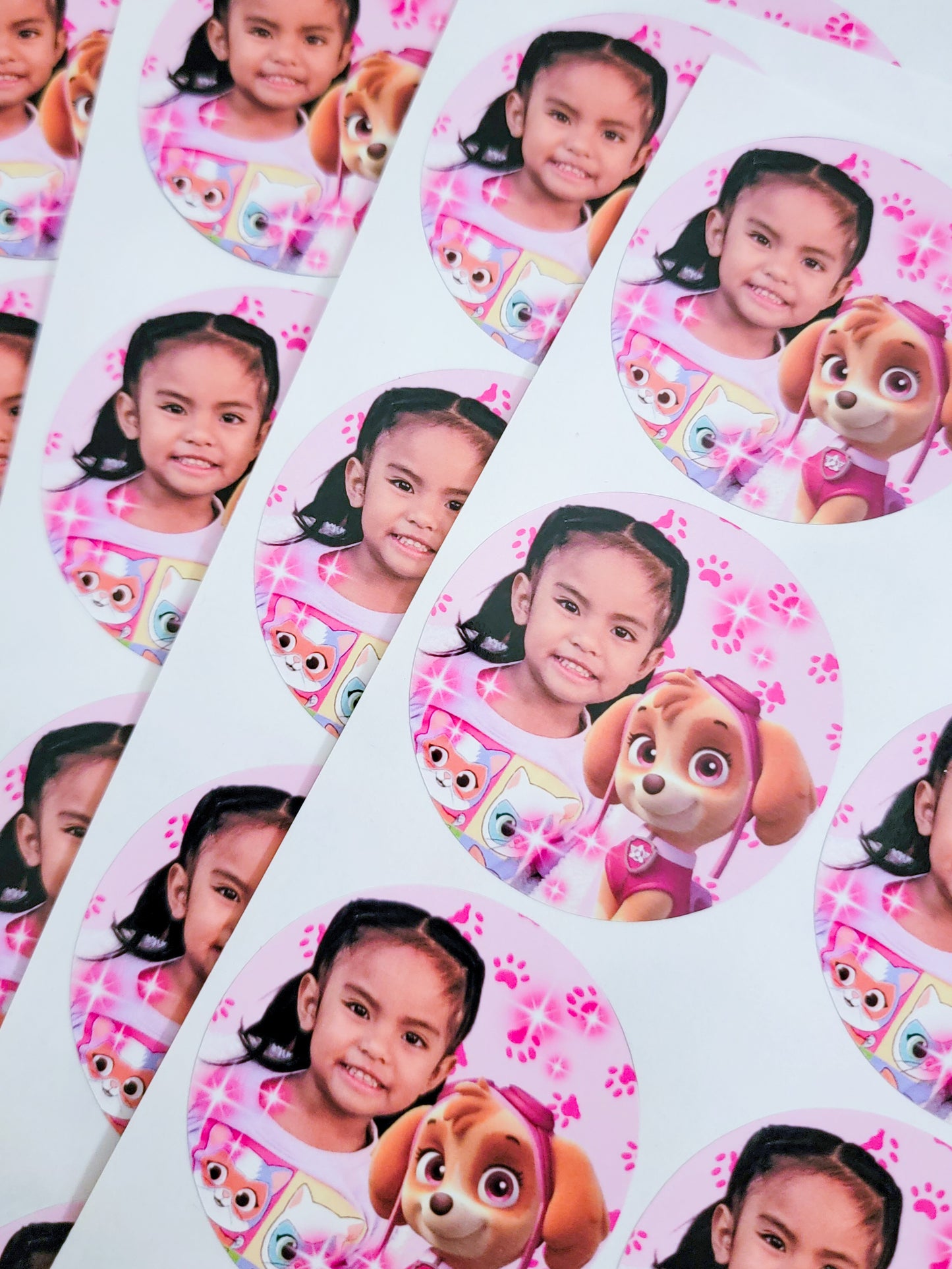 2" Custom Round Stickers (20pcs.)