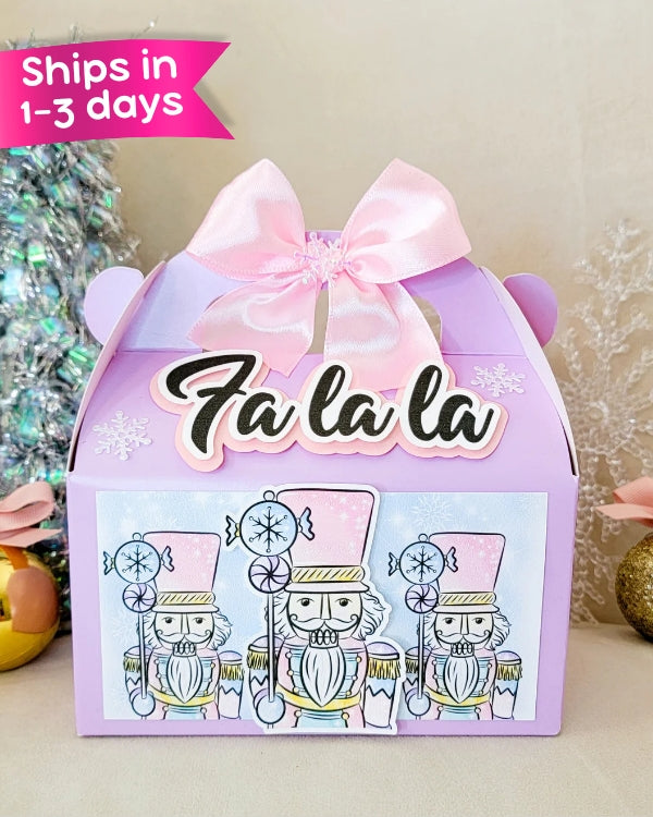 Pastel Nutcracker Gift Box