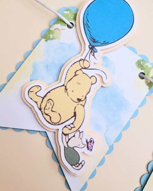 Cute Pooh Bear Cupcake Toppers – JnvCreations