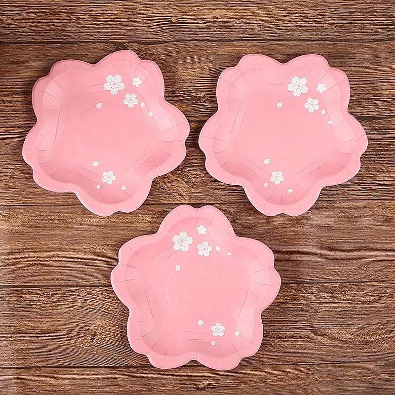 Flower Cake Plates