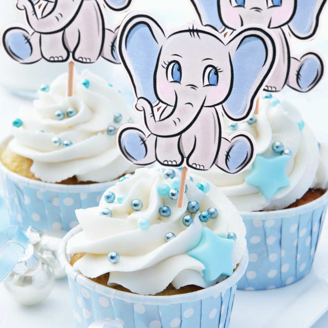 Cute Pooh Bear Cupcake Toppers – JnvCreations