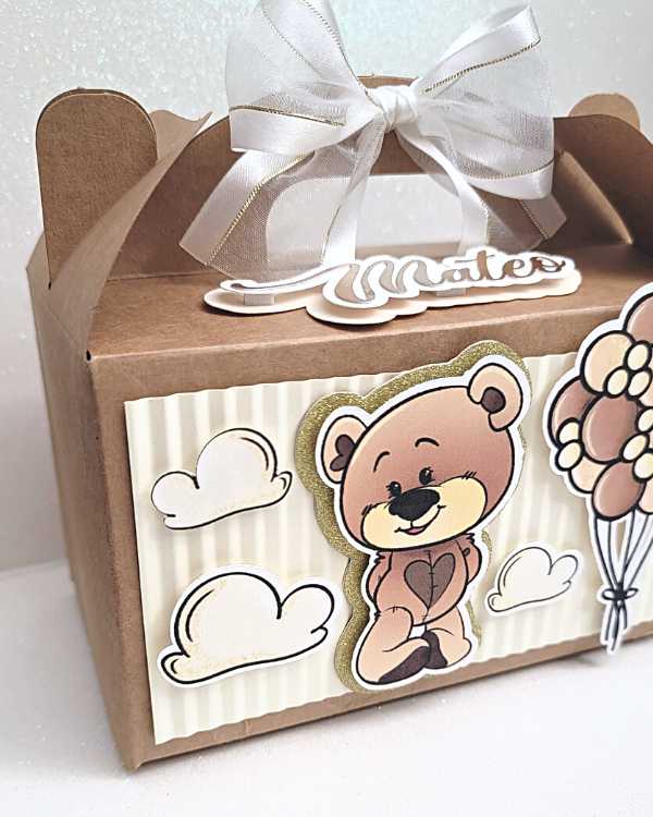 Teddy Bear Favor Boxes (12pcs.)