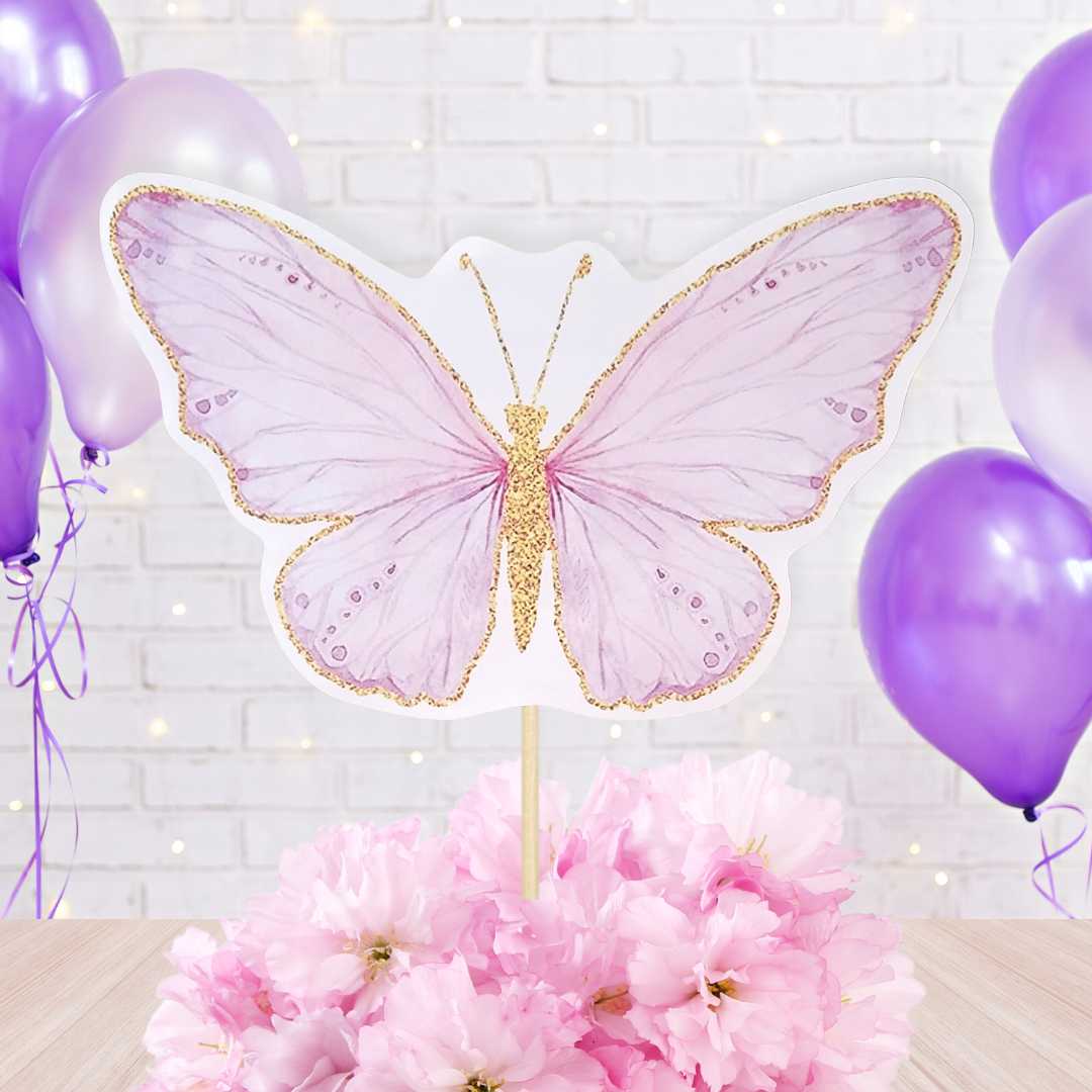 Butterfly Baby Shower Straws, Purple and Pink Butterfly Baby Shower Straws  Decor, Butterfly Baby Shower Decor, Butterfly Straws, Butterfly 