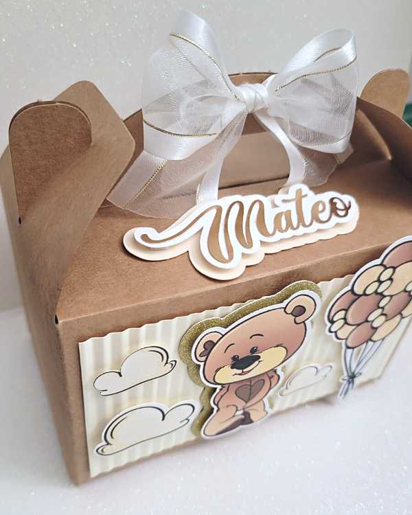 Teddy Bear Favor Boxes (12pcs.)