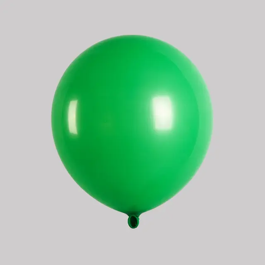 Green Latex Balloons 10" - 50 pcs.