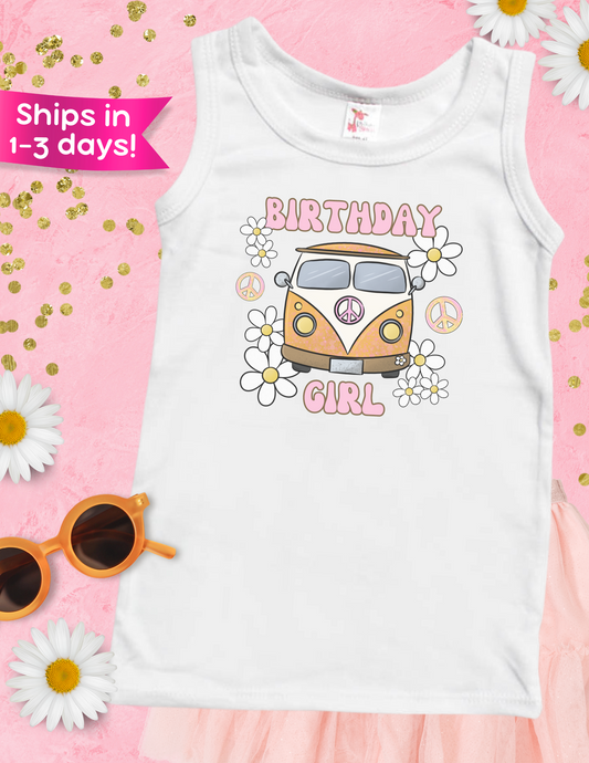 Groovy "Birthday Girl" Shirt