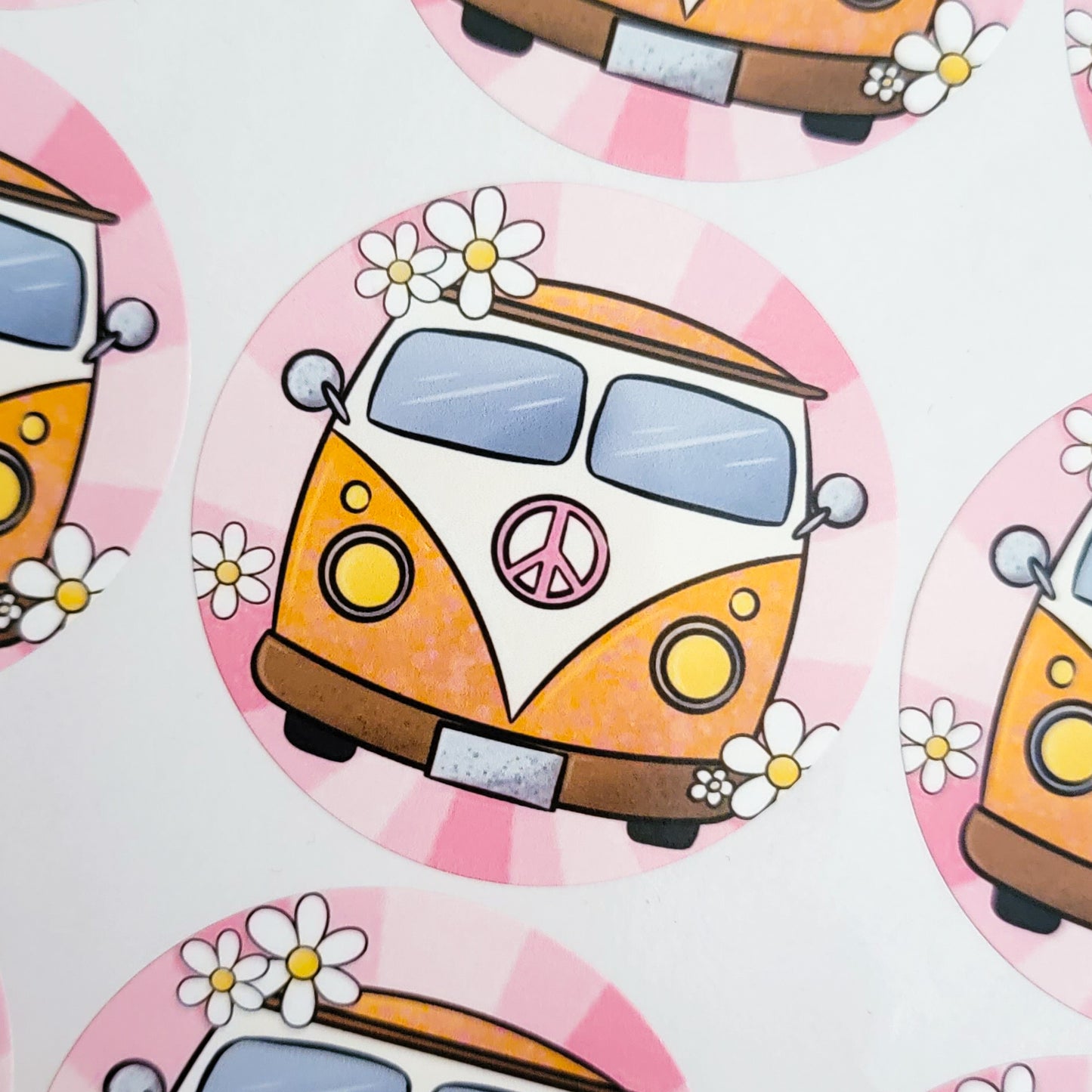 Groovy Van Sticker Sheet (20pcs.)