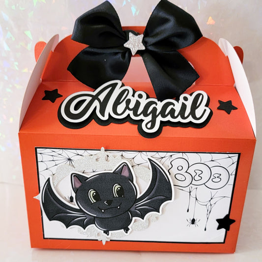 Bat Halloween Treat Box