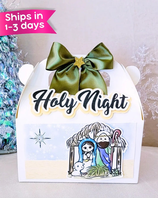 Nativity Scene Gift Box