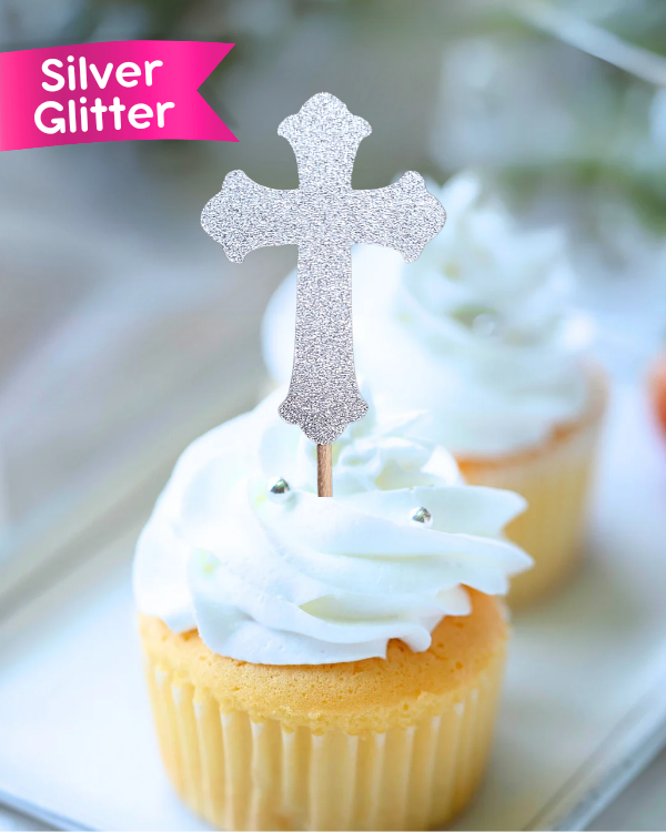 Cross Cupcake Toppers