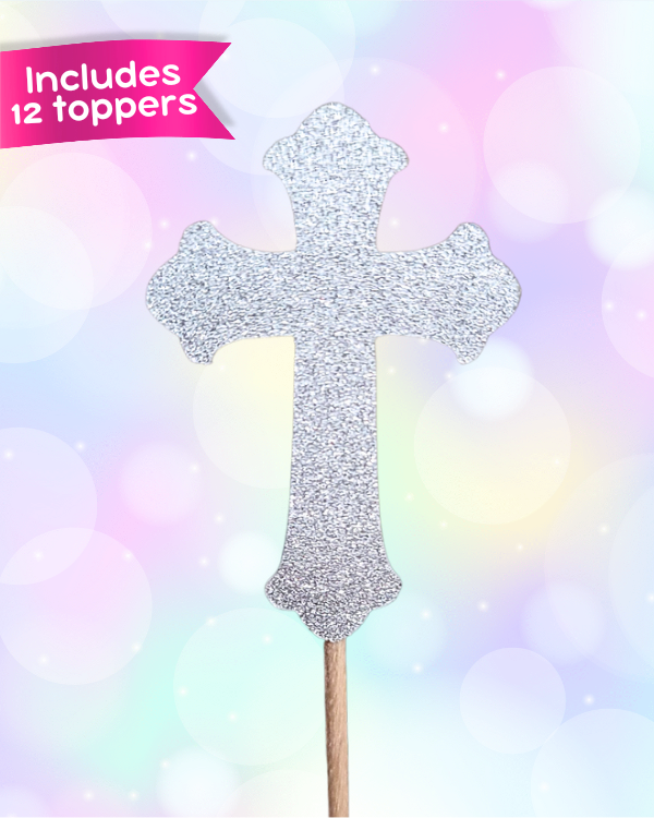 Cross Cupcake Toppers