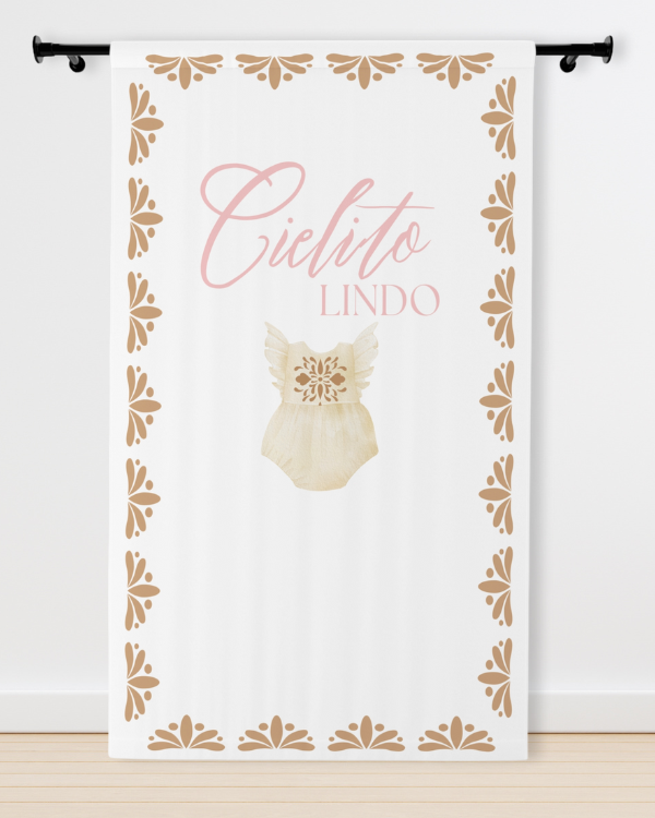 Cielito Lindo Backdrop Curtain - Blusita