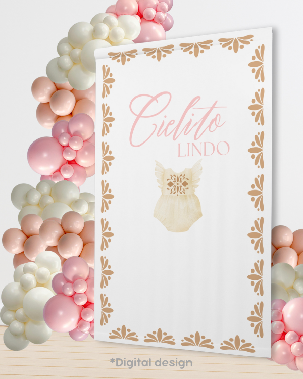 Cielito Lindo Backdrop Curtain - Blusita