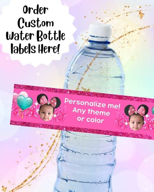 Custom Water Bottle Labels (12pcs.)