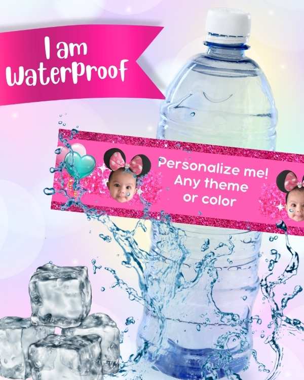 Custom Water Bottle Labels (15pcs.)