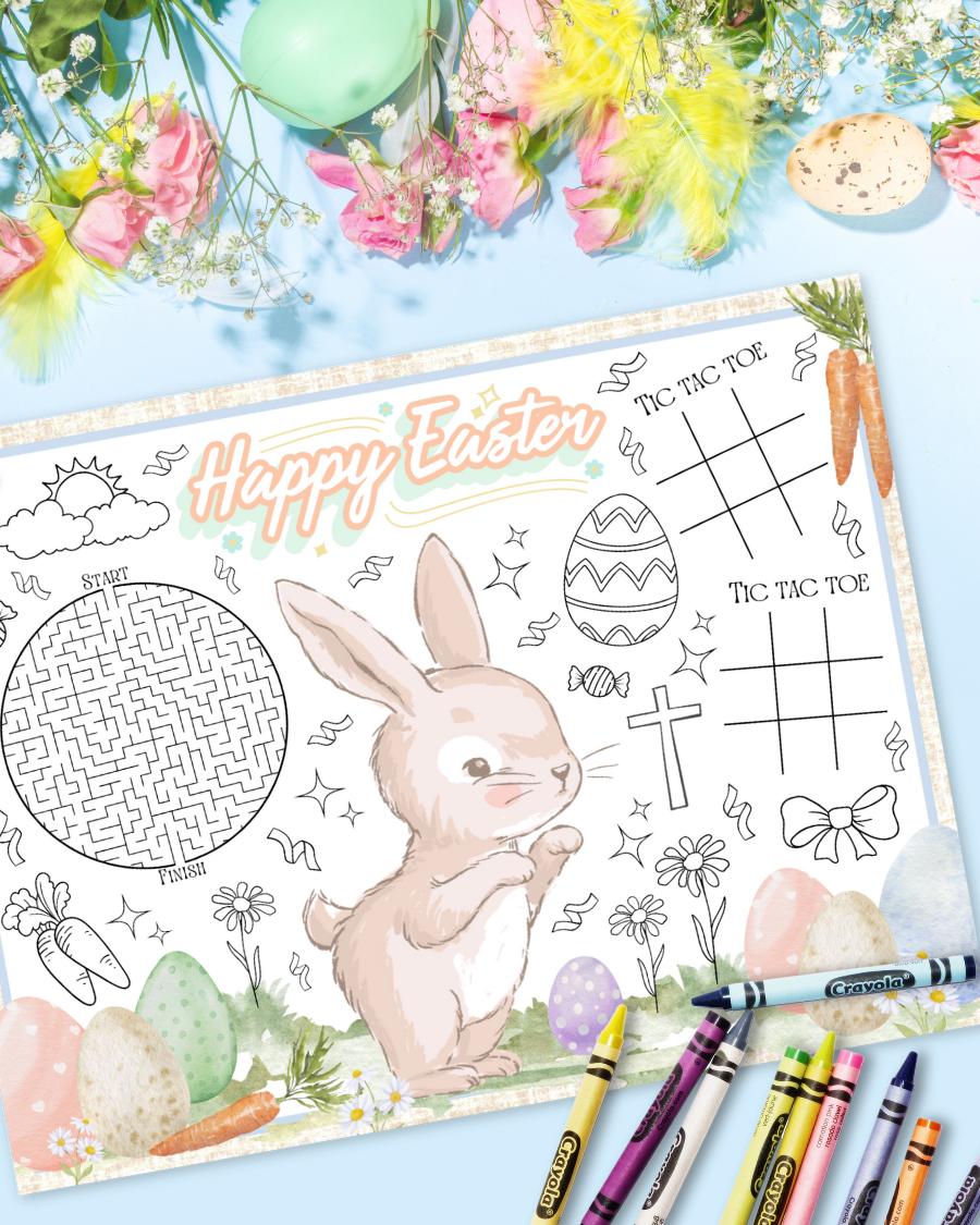 Easter Activity Page - Digital Download