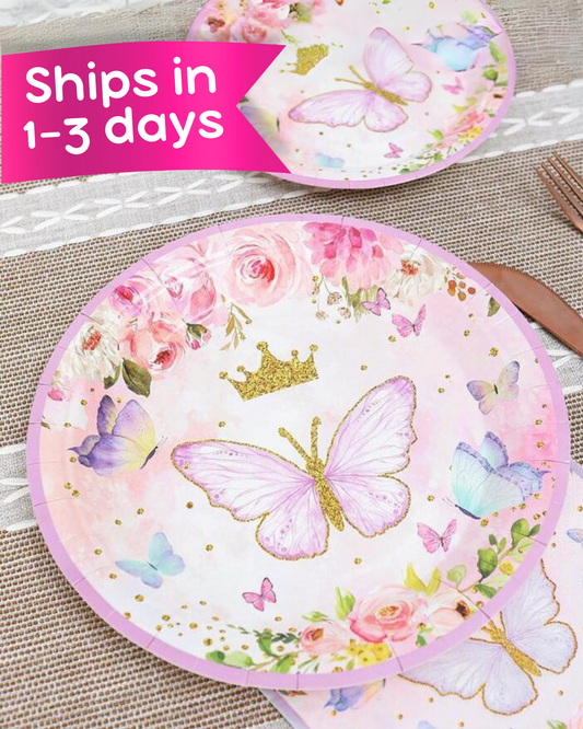 Butterfly 7" Cake Plates