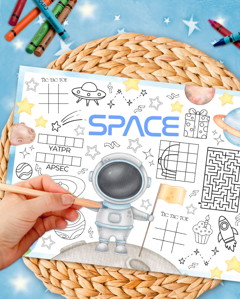 Outer Space Activity Page - Digital Download