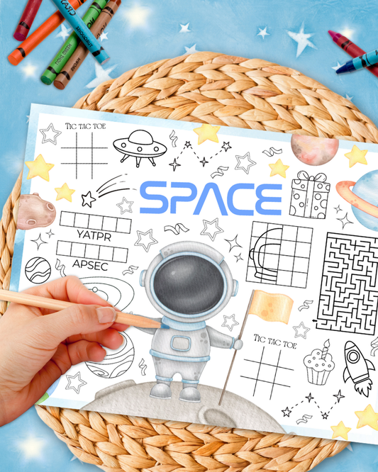 Outer Space Activity Page - Digital Download