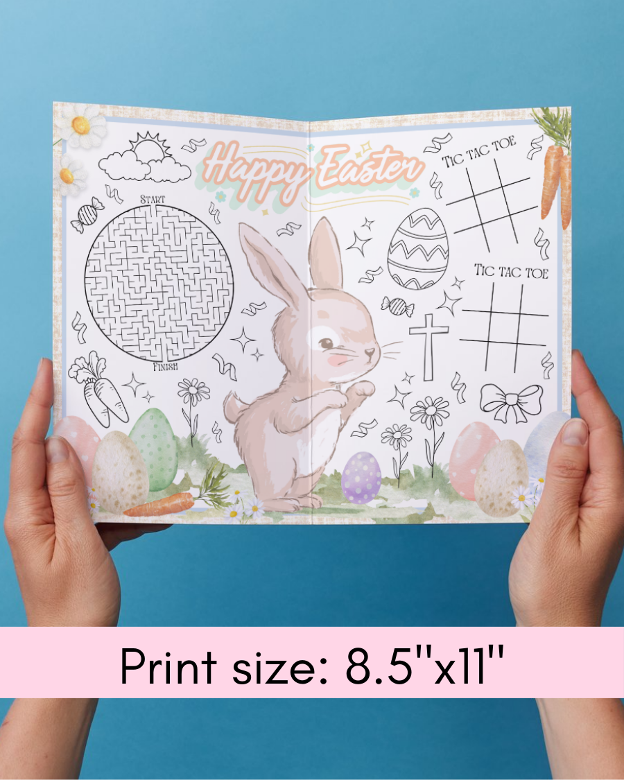 Easter Activity Page - Digital Download