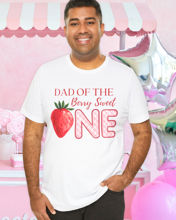 'Dad of the Berry Sweet One' Men's T-shirt