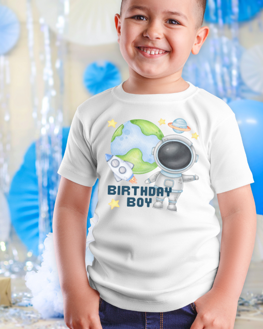 Outer Space "Birthday Boy" T- Shirt