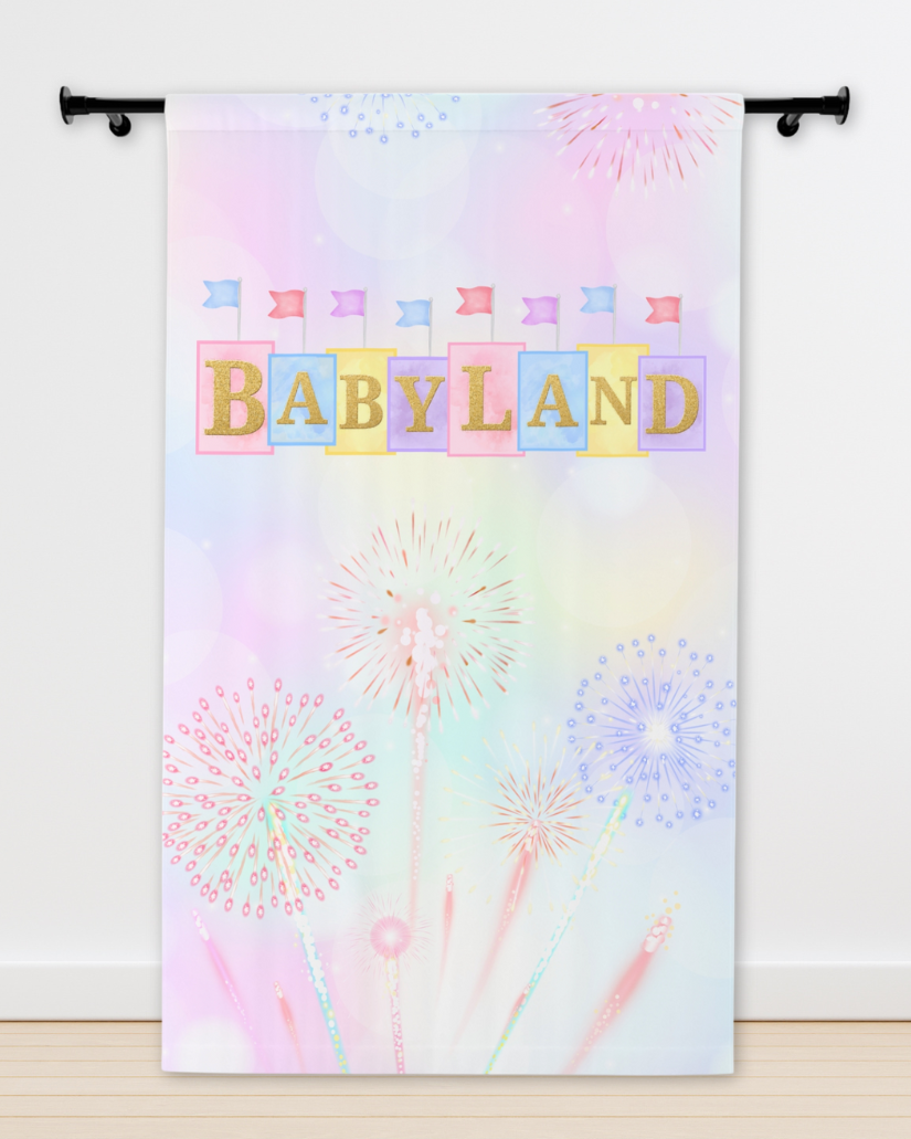 Babyland Backdrop Curtain