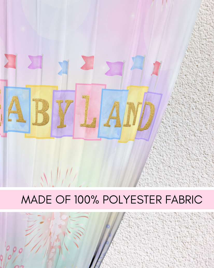 Babyland Backdrop Curtain