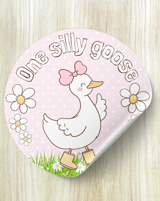 One Silly Goose Stickers