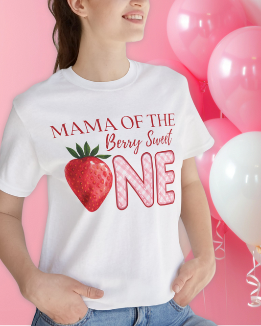 'Mama of the Berry Sweet One" Women's t-shirt