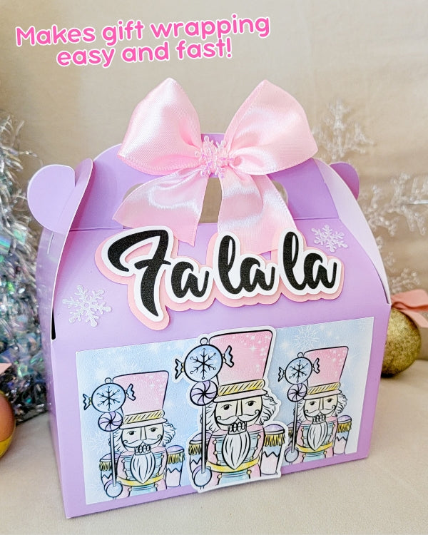 Pastel Nutcracker Gift Box