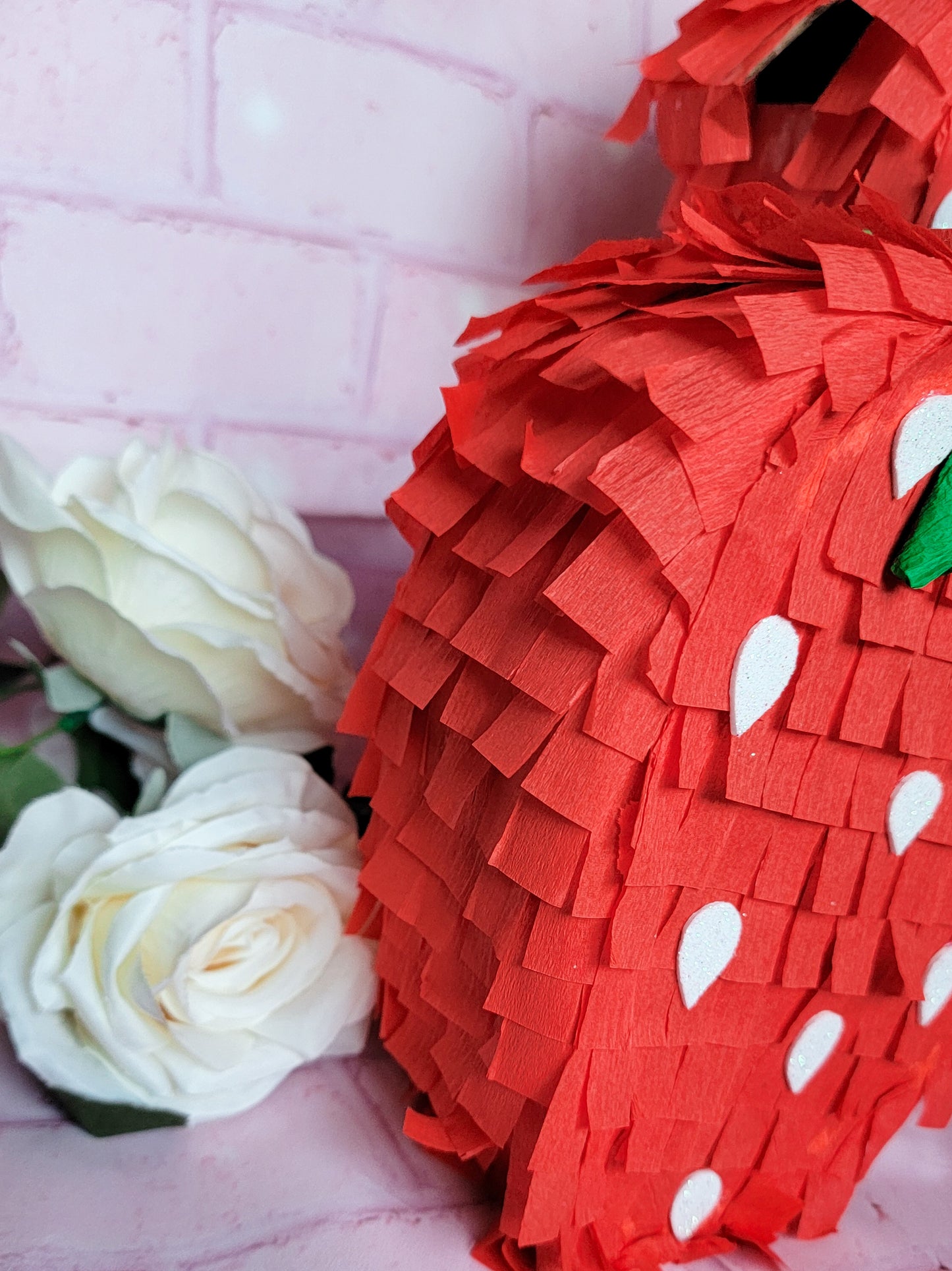 Red Strawberry Piñata